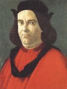 Sandro Botticelli Portrait of Lorenzo de'Lorenzi oil painting artist